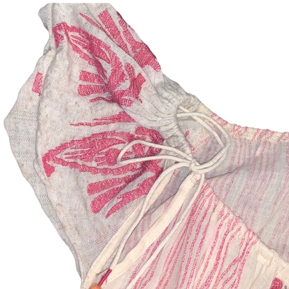 FREE PEOPLE: Womens Pukka Embroidered Knit Blouse - Size Medium - Picture 10 of 15